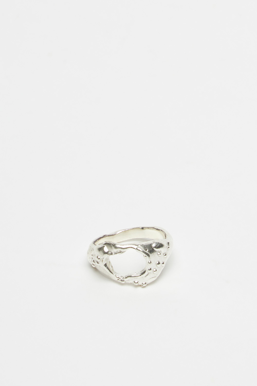 Coral Reef Band Ring (Women)_Silver