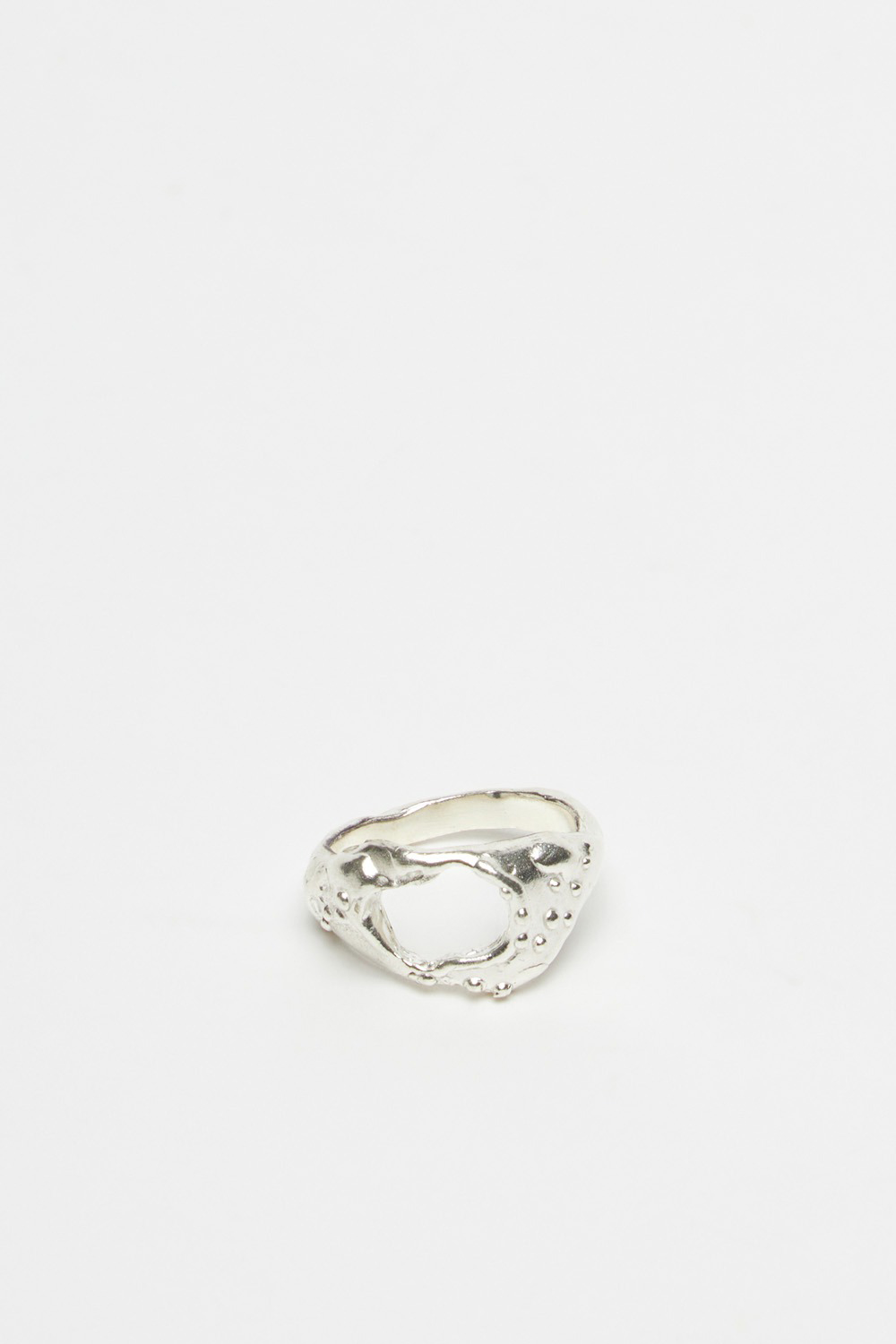 Coral Reef Band Ring (Men)_Silver