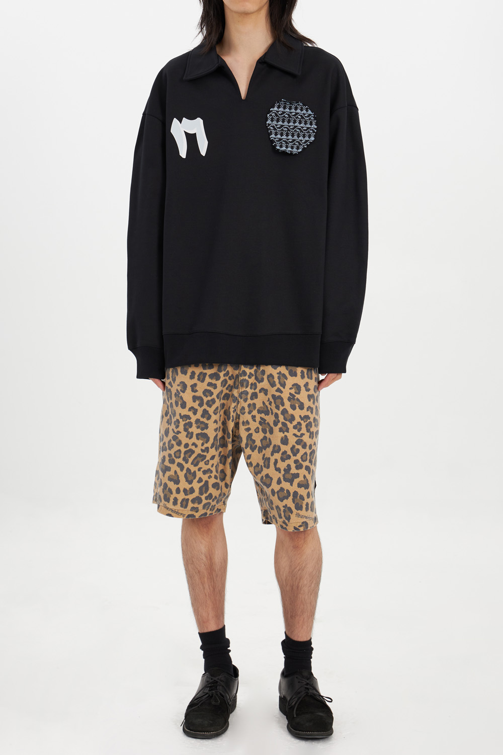 Leopard Shorts_Brown