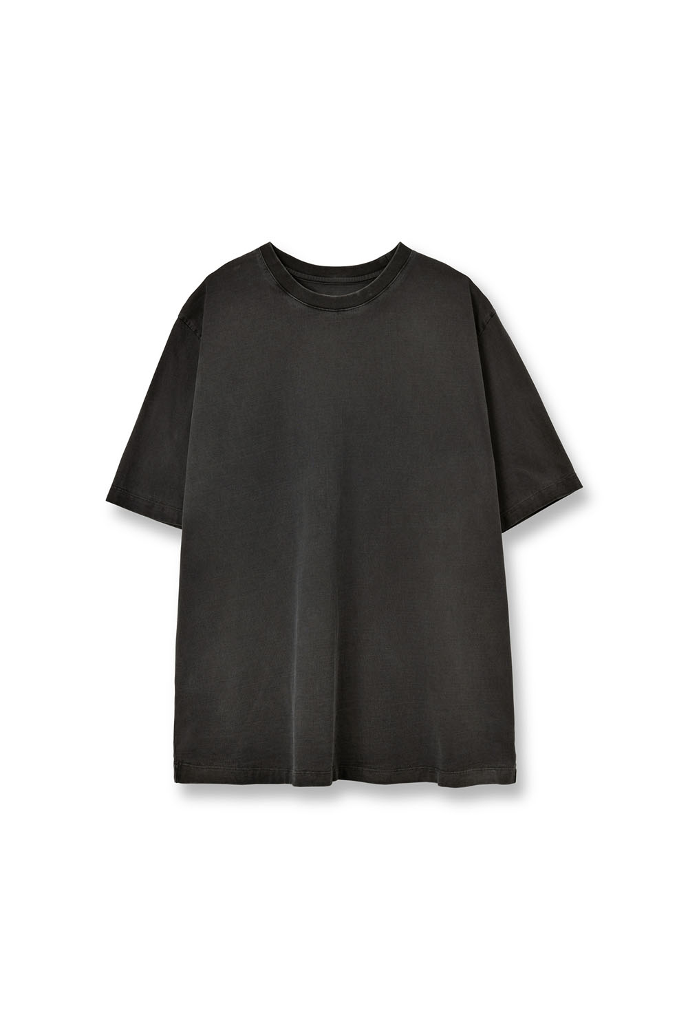 Washed Essential T Shirt_Black