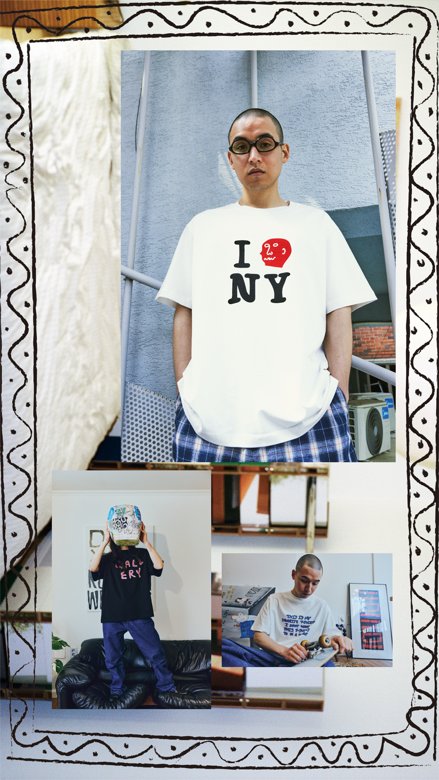 ★1011GALLERY★ I Love Gallery TShirtWhite 1011갤러리 I Love Gallery T-Shirt-White - 위시버킷